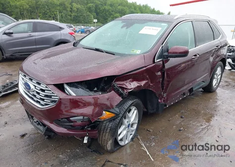 2021 Ford Edge Sel из США, поврежденный, VIN 2FMPK4J98MBA14239